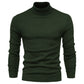 Eleganter rollkragenpullover aus merinowolle für herren