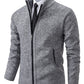 Grau Strickpullover für Herren