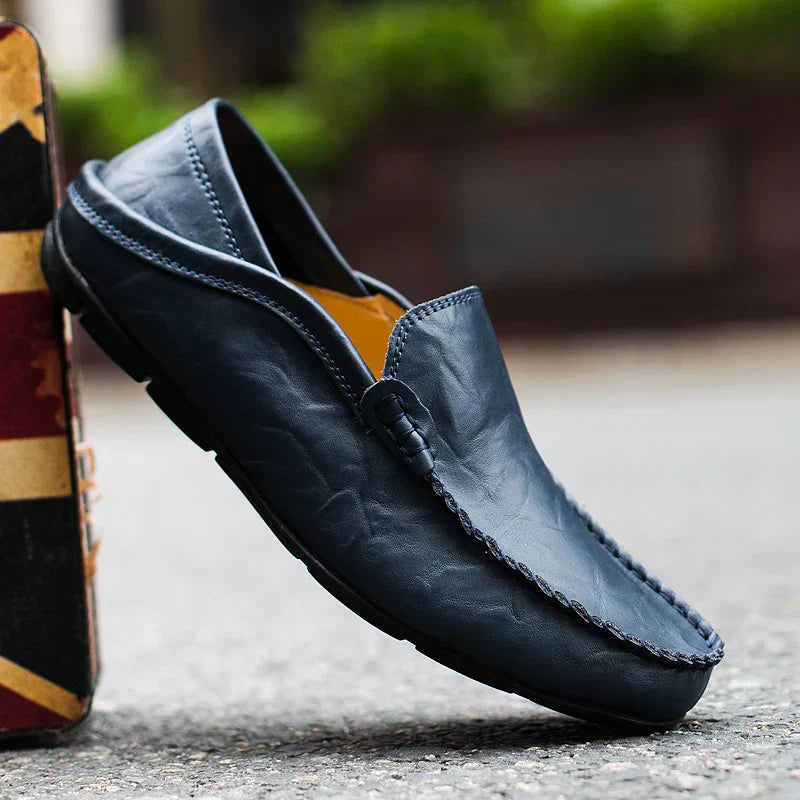 Herrenschuhe aus echtem italienischem leder