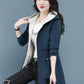 WOLF lange windbreaker-jacke
