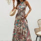 Grünes maxi sommerkleid - Lara