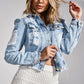 Belen - damen vintage jeansjacke