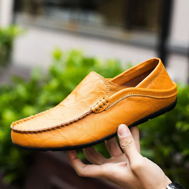 Herrenschuhe aus echtem italienischem leder