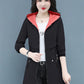 WOLF lange windbreaker-jacke