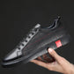 Eleganter herren-sneaker aus leder