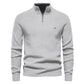 Pullover mit halbem reißverschluss