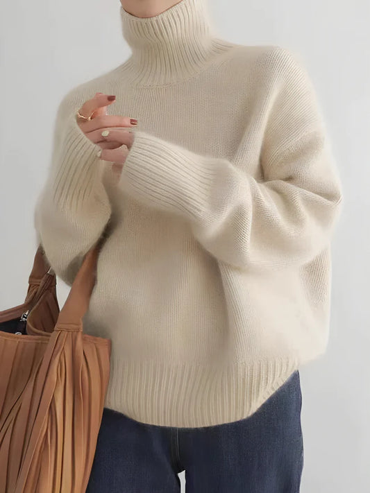 Sophie – stylischer rollkragenpullover für den frühling