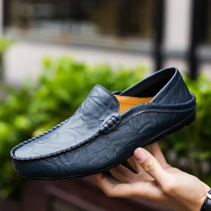 Herrenschuhe aus echtem italienischem leder