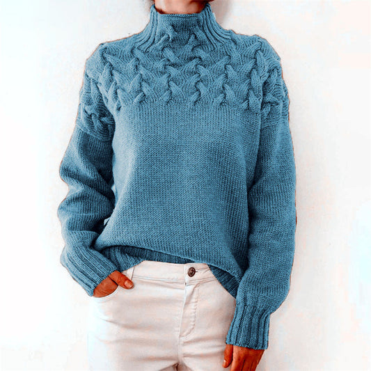 Stylischer damen-rollkragenpullover von sansa - perfekt für jede jahreszeit
