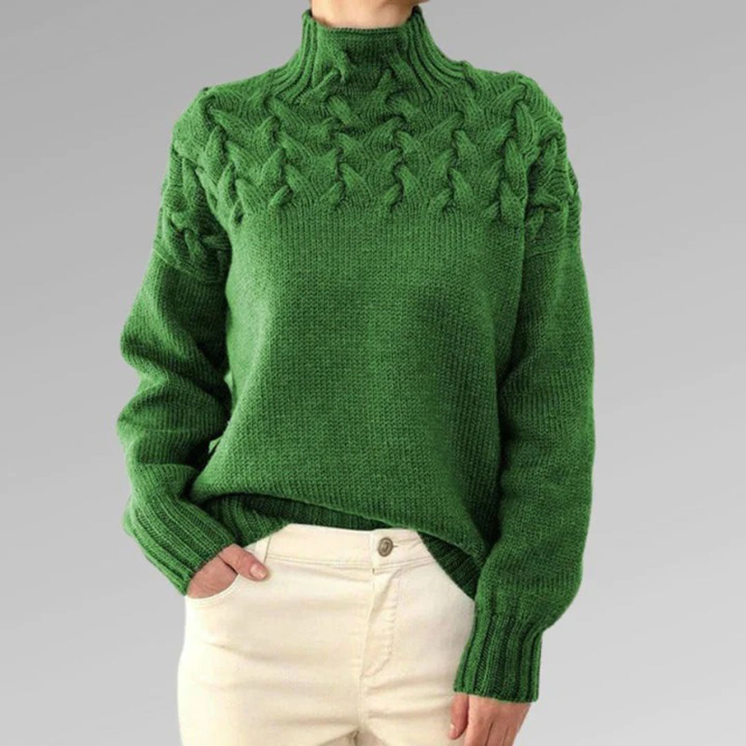 Stylischer damen-rollkragenpullover von sansa - perfekt für jede jahreszeit