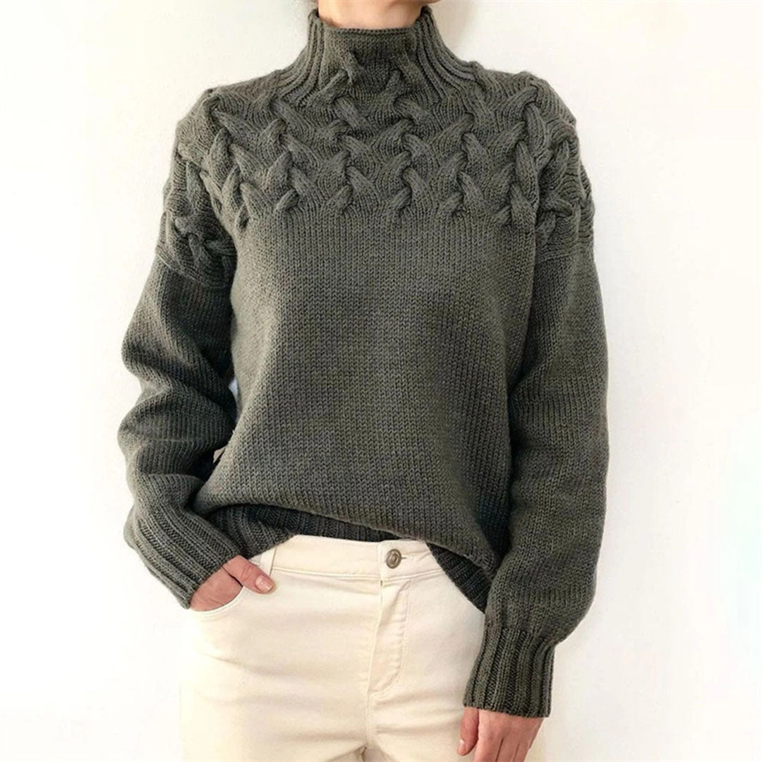 Stylischer damen-rollkragenpullover von sansa - perfekt für jede jahreszeit
