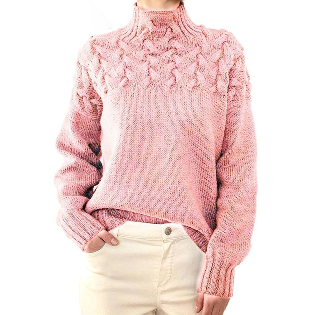 Stylischer damen-rollkragenpullover von sansa - perfekt für jede jahreszeit