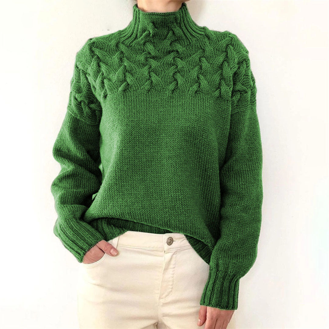 Stylischer damen-rollkragenpullover von sansa - perfekt für jede jahreszeit