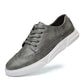 Elegante herren-sneaker aus leder für smart-casual-anlässe