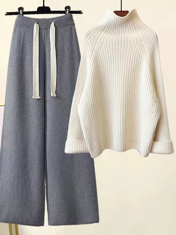Winterstrickset – wärme und Stil in einem eleganten outfit