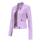 Oxana – stylische lederjacke