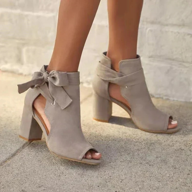 Orthopädische schleifensandalen mit hohem absatz - Alexie