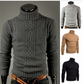 Rollkragenpullover aus  baumwolle mit  zopfmuster - Lucian