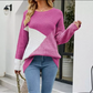 Mehrfarbiges sweatshirt für frauen - amosena