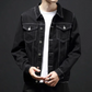 Darcio – winter-jeansjacke mit knöpfen für herren