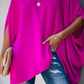 Elegante weite damenbluse für den sommer