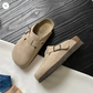 Premium unisex leren boston-sandalen - stil und qualität in één