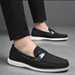 Hochwertige herren-loafer aus leder – elegantes schuhdesign