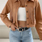 Maayke - böhmische kurze jacke für frauen