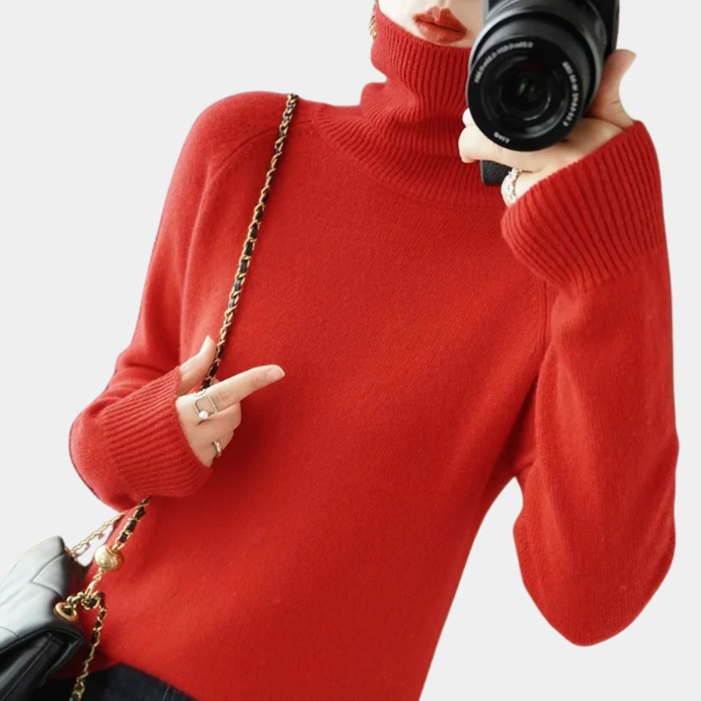 Marie – luxuriöser komfort-Strickpullover für damen