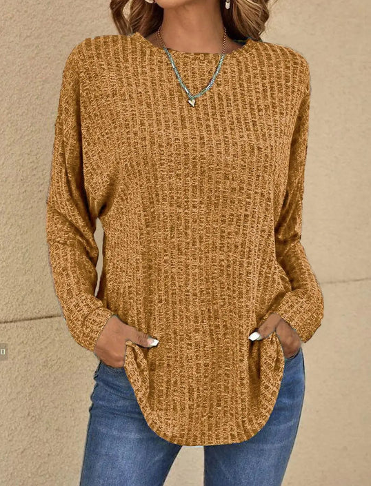 Audrey - lässiger pullover mit textur