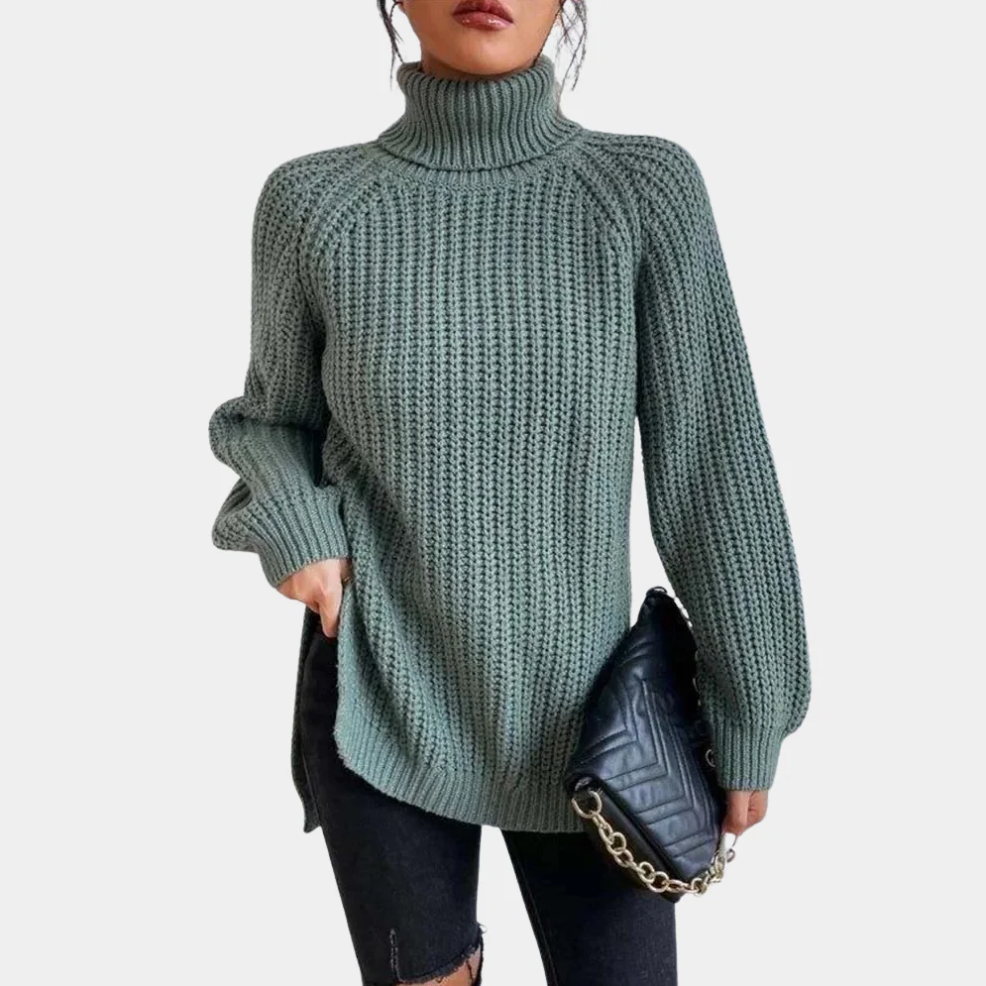 Madeleine – luxuriöser weicher rollkragenpullover für damen
