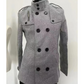Herren-wintermantel - eleganter trenchcoat mit stehkragen und thermosiegel