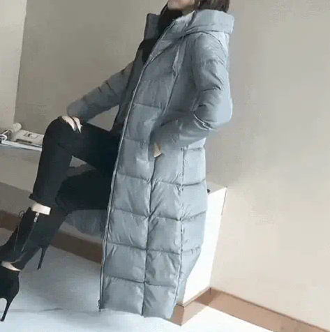 Leona | langer wintermantel für damen