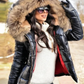 Laura – eleganter wintermantel mit kunstfell