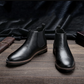 Klassische chelsea-stiefel für herren