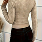 Holga - elegantes stricktop mit muster