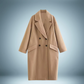 Exklusive trenchcoat-jacke