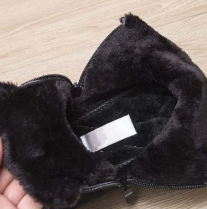 Javier – wasserdichte warme baumwollstiefel mit kordelzug