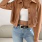Maayke - böhmische kurze jacke für frauen