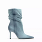 Norina - elyce denim-stiefel mit hohem absatz für damen