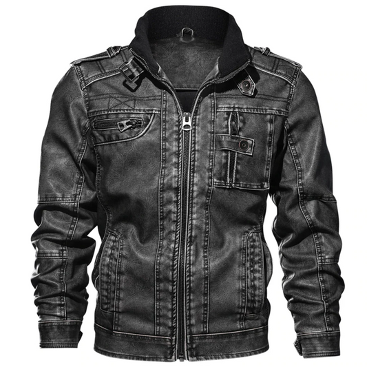 Floki – stylische lederjacke