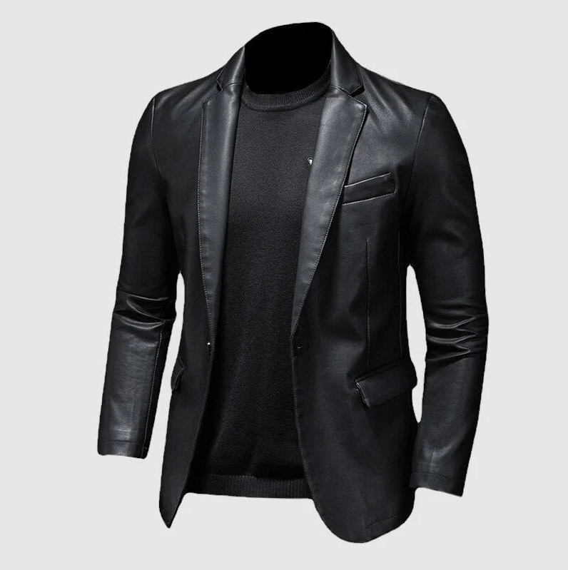 Jude - elegante lederjacke