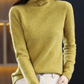 Helena Winter-Chic: Rollkragenpullover aus reiner Wolle für stilvolle Eleganz