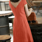 Elegantes sommerkleid mit zarten armeln