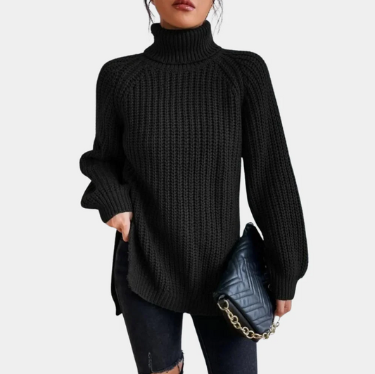 Madeleine – luxuriöser weicher rollkragenpullover für damen