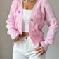 Mezzia – süße strickjacke mit schleife