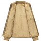 Valento - jacke mit fleecefutter aus wildleder