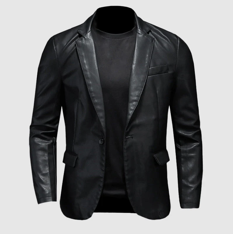 Jude - elegante lederjacke