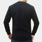 Bequemes herren-sweatshirt mit rundhalsausschnitt