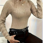 Holga - elegantes stricktop mit muster